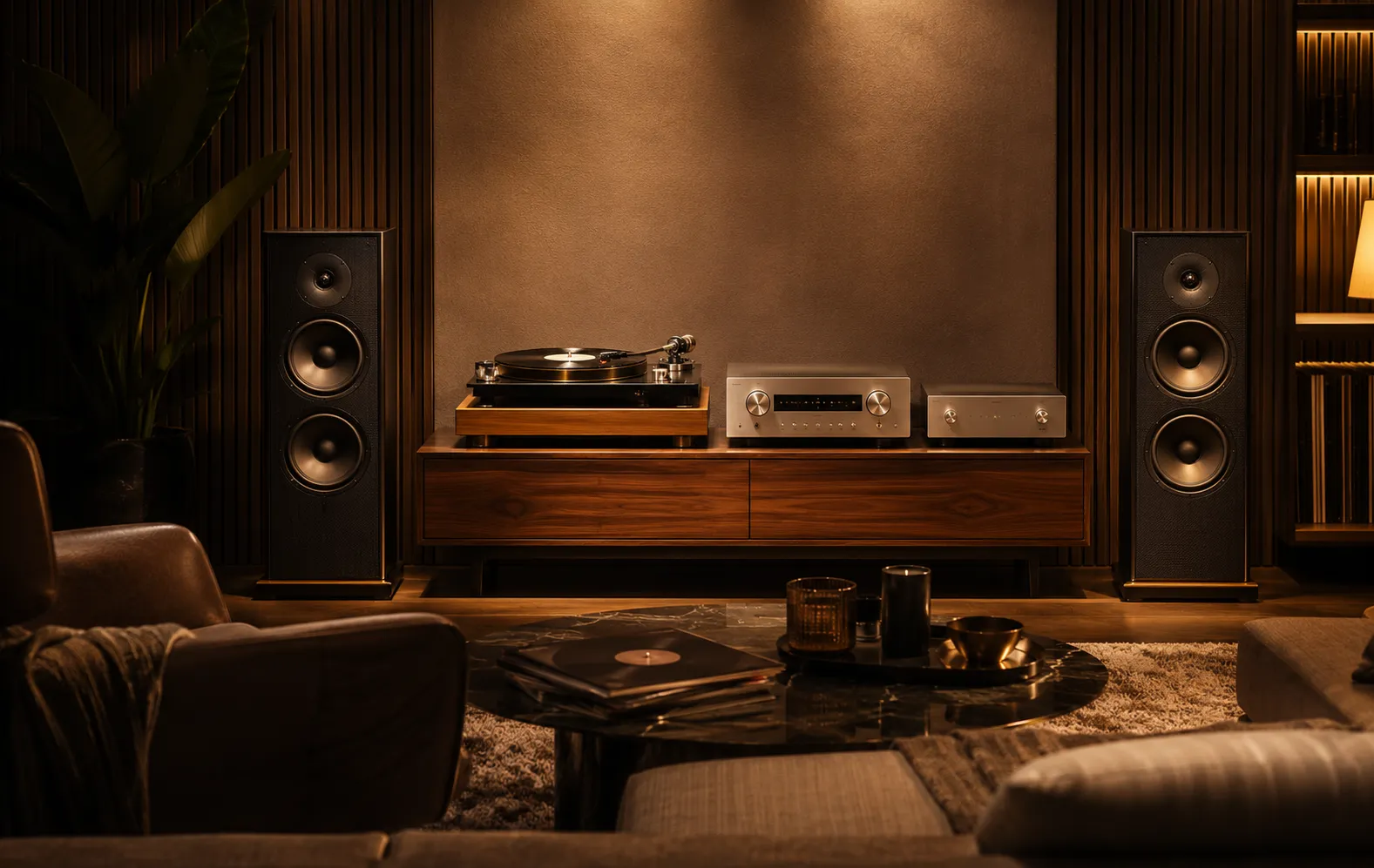 Tornamesas y vinilos para sistema Audio Hi-Fi premium DG Audiosound
