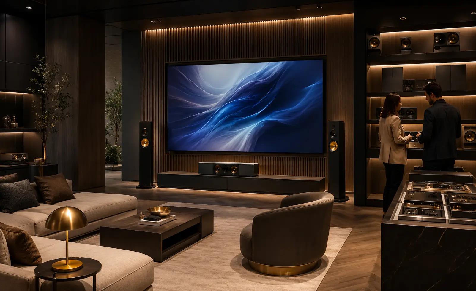Audio y video para showroom y presentación de productos